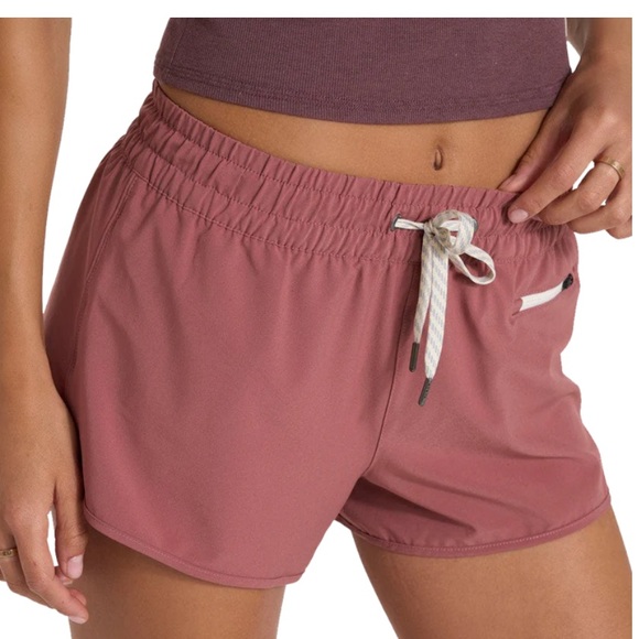 Vuori Pants - Vuori Clementine short shorts XL pink running clay